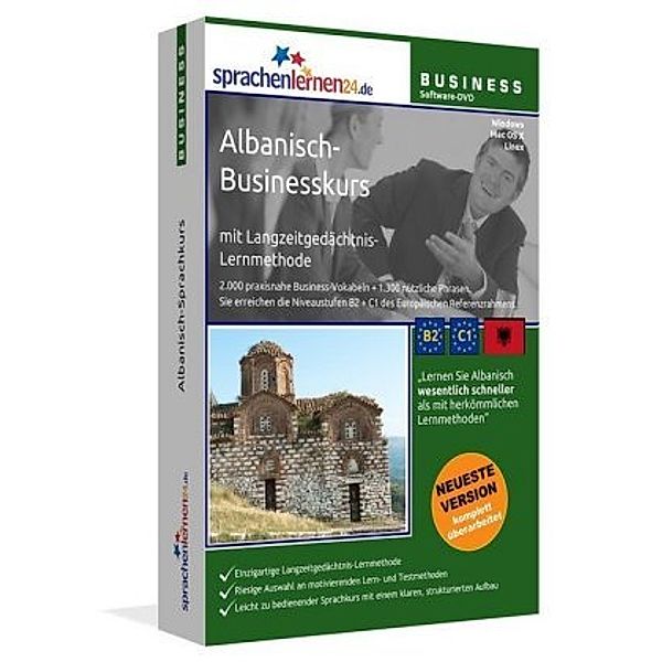 Albanisch-Businesskurs, DVD-ROM