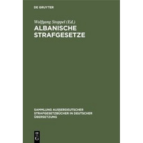 Albanische Strafgesetze