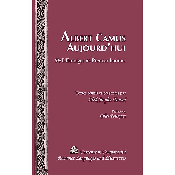 Albert Camus Aujourd'hui