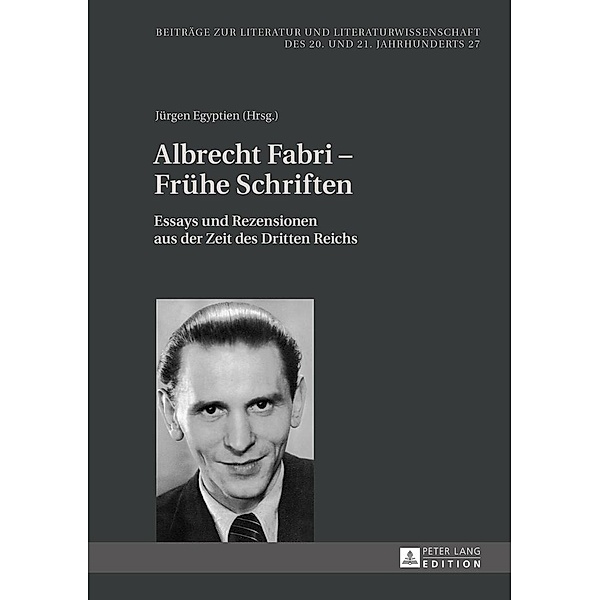 Albrecht Fabri - Fruehe Schriften