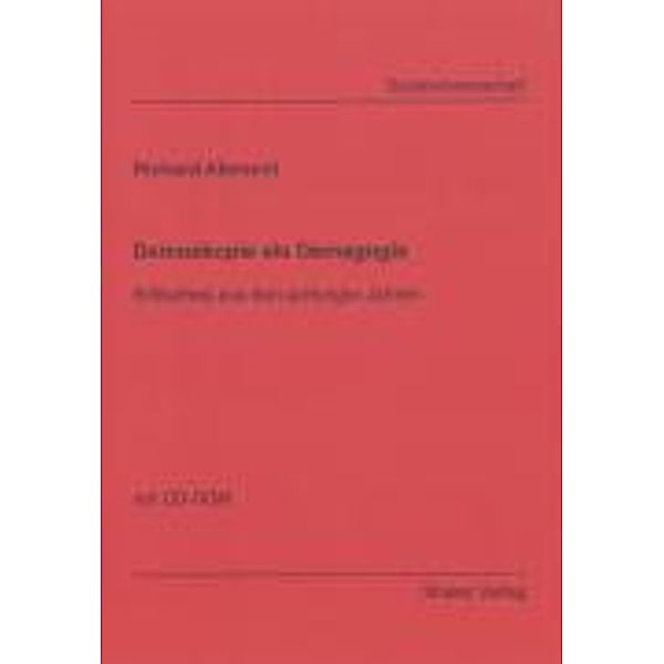 Albrecht, R: Demoskopie als Demagogie, Richard Albrecht