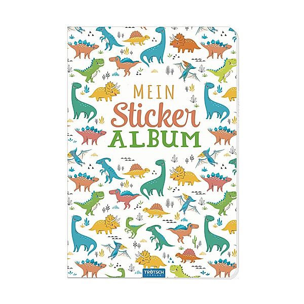 Album / Trötsch Mein Stickeralbum: Dino Stickerbuch