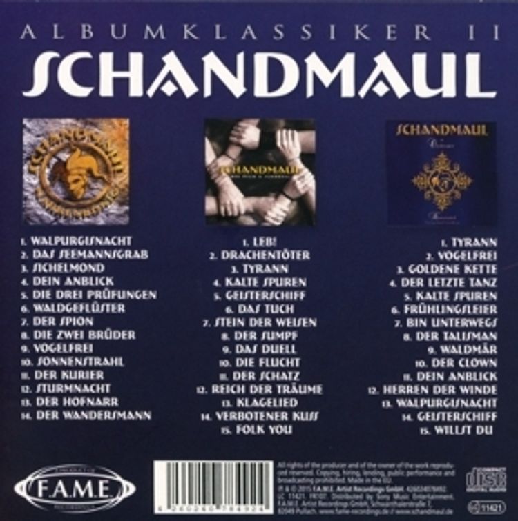 Albumklassiker II CD von Schandmaul bei Weltbild.de bestellen