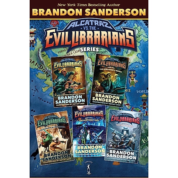 Alcatraz vs. The Evil Librarians Series / Alcatraz Versus the Evil Librarians, Brandon Sanderson