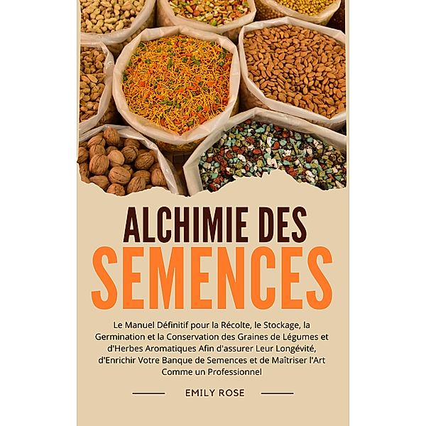 Alchimie des Semences: Le Manuel Définitif pour la Récolte, le Stockage, la Germination et la Conservation des Graines de Légumes et d'Herbes Aromatiques Afin d'assurer Leur Longévité, Emily Rose