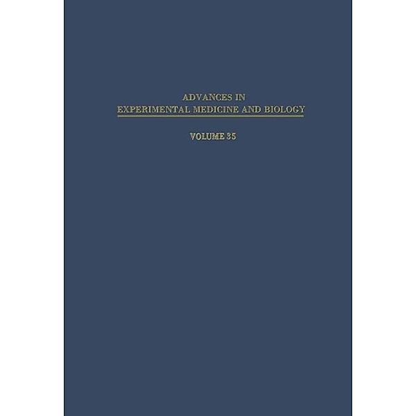 Alcohol Intoxication and Withdrawal I / Advances in Experimental Medicine and Biology Bd.35, Milton M. Gross