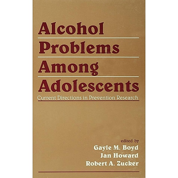 Alcohol Problems Among Adolescents
