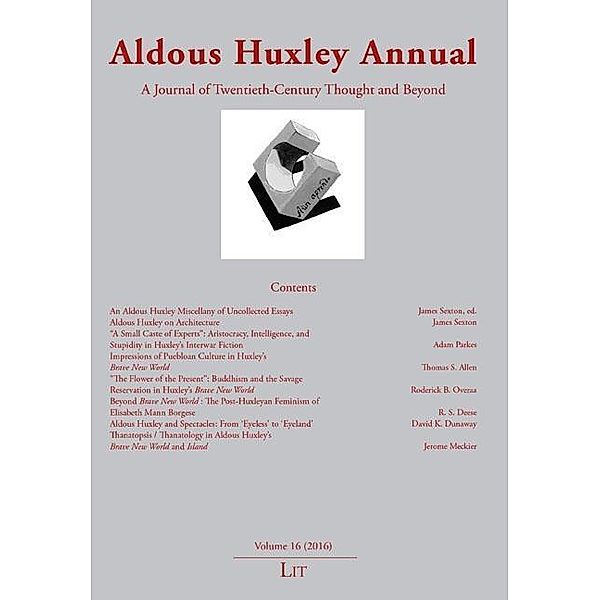 Aldous Huxley Annual