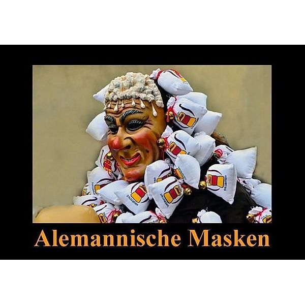 Alemannische Masken (Tischaufsteller DIN A5 quer), Ingo Laue