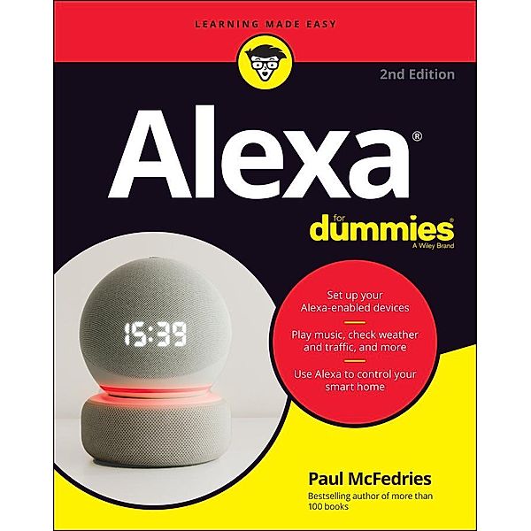 Alexa For Dummies, Paul McFedries