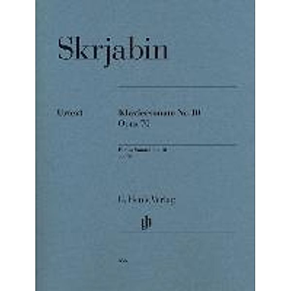 Alexander Skrjabin - Klaviersonate Nr. 10 op. 70, Alexandr N. Skrjabin