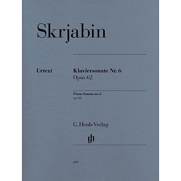 Alexander Skrjabin - Klaviersonate Nr. 6 op. 62, Alexandr N. Skrjabin