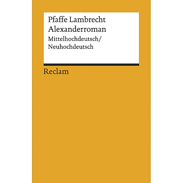 Alexanderroman, Pfaffe Lambrecht