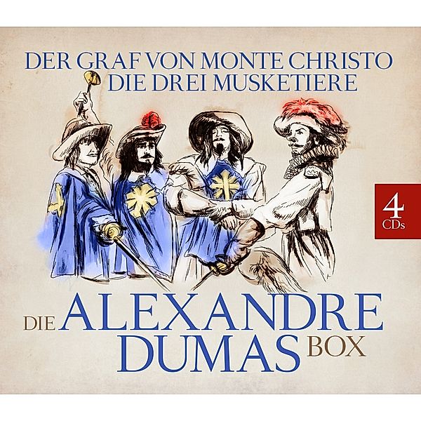 Alexandre Dumas Box, Graf V.Monte Christo-3 Musketiere