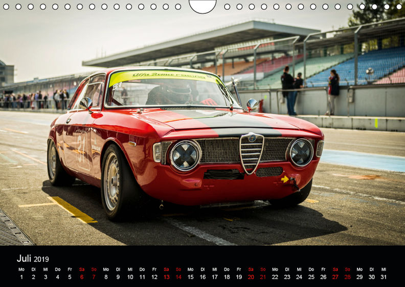 Alfa Romeo - Bertone Racing Wandkalender 2019 DIN A4 quer - Kalender  bestellen