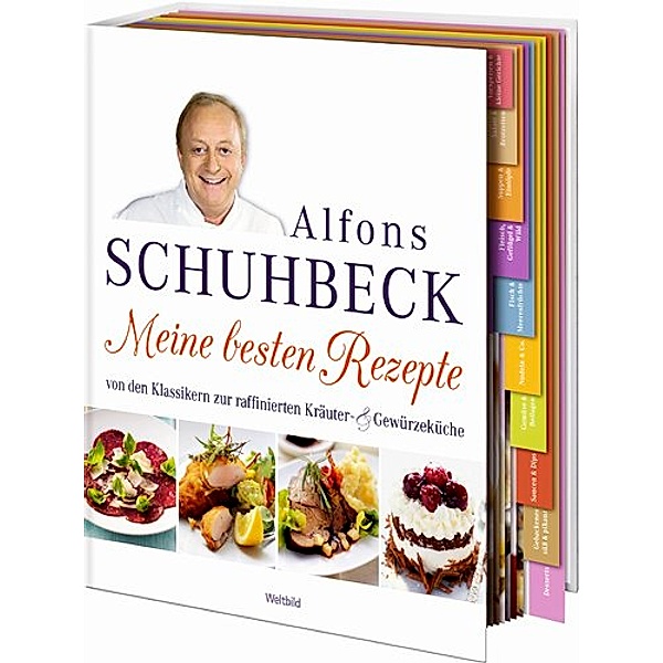 Alfons Schuhbeck Meine besten Rezepte - Ordner mit 320 Kartenseiten