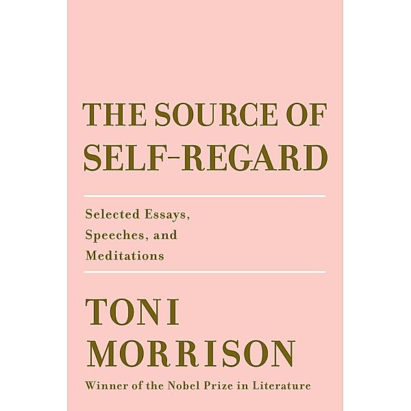 Alfred A. Knopf: The Source of Self-Regard, Toni Morrison