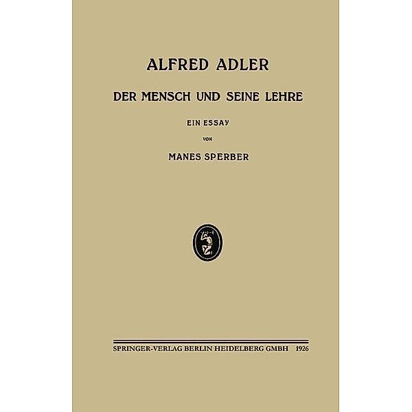 Alfred Adler, Manès Sperber