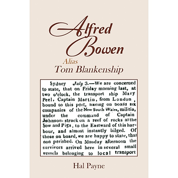 Alfred Bowen  Alias Tom Blankenship, Hal Payne