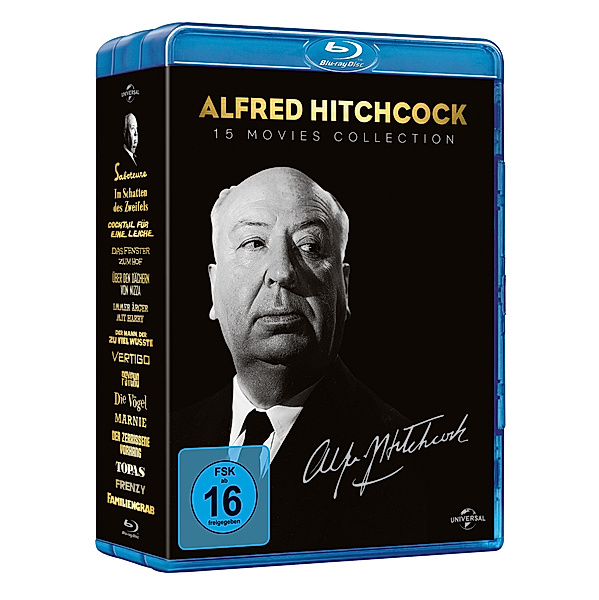 Alfred Hitchcock - 15 Movies Collection, Robert Cummings,Teresa Wright Priscilla Lane