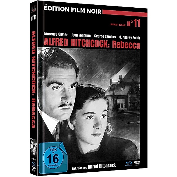Alfred Hitchcock: Rebecca Limited Mediabook, Joan Fontaine, Laurence Olivier