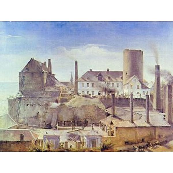 Alfred Rethel - Die Harkortsche Fabrik auf Burg Wetter - 2.000 Teile (Puzzle)