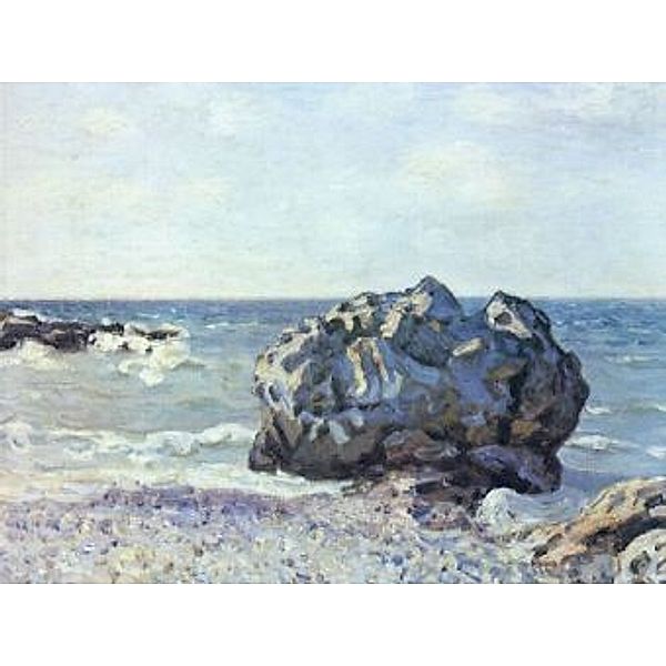 Alfred Sisley - Bucht von Langland mit Felsen - 1.000 Teile (Puzzle)