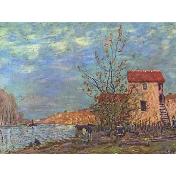 Alfred Sisley - Der Loing bei Moret - 100 Teile (Puzzle)