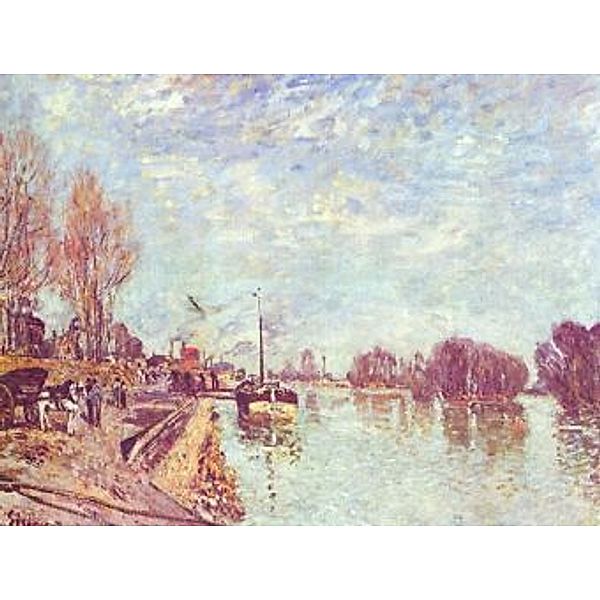 Alfred Sisley - Die Seine bei Suresne - 2.000 Teile (Puzzle)