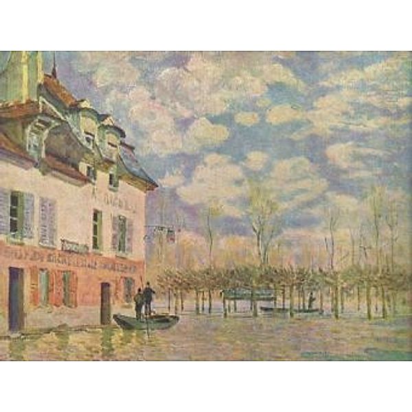 Alfred Sisley - Kahn in der Überschwemmung - 100 Teile (Puzzle)