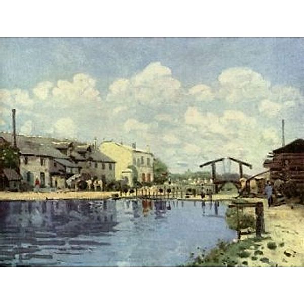 Alfred Sisley - Kanal - 100 Teile (Puzzle)