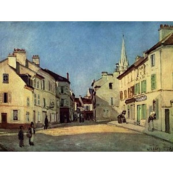 Alfred Sisley - Platz in Argenteuil - 1.000 Teile (Puzzle)