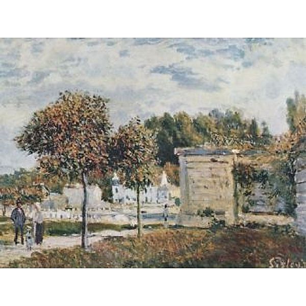 Alfred Sisley - Schwemme von Marly - 100 Teile (Puzzle)