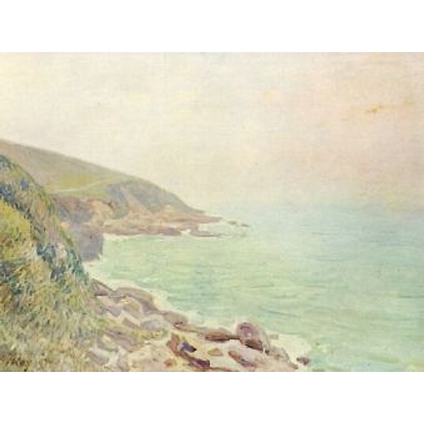 Alfred Sisley - Waliser Küste im Nebel - 2.000 Teile (Puzzle)
