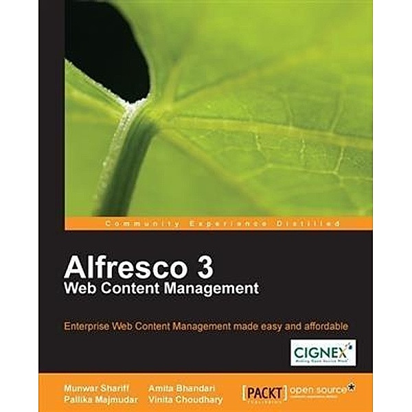 Alfresco 3 Web Content Management, Munwar Shariff