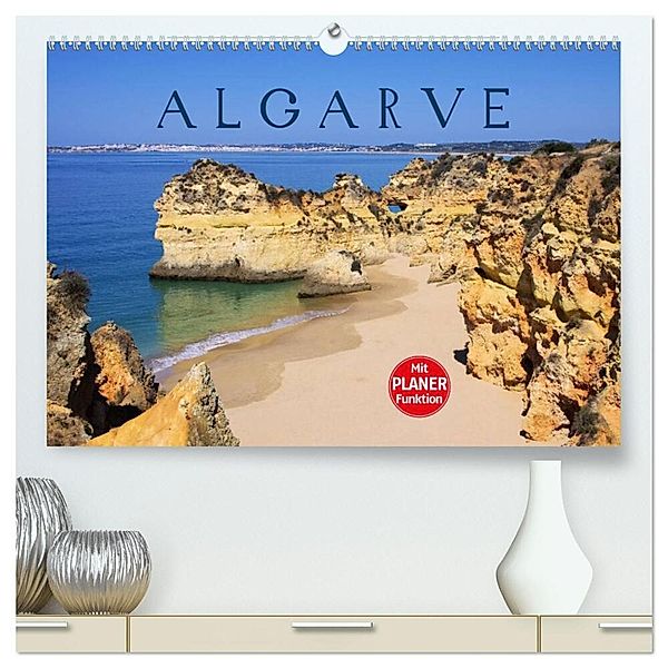 Algarve (hochwertiger Premium Wandkalender 2024 DIN A2 quer), Kunstdruck in Hochglanz, LianeM