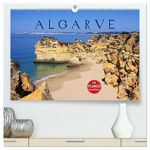 Algarve (hochwertiger Premium Wandkalender 2025 DIN A2 quer), Kunstdruck in Hochglanz, Calvendo, LianeM