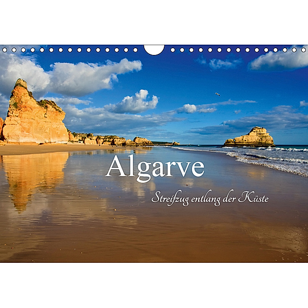 Algarve - Streifzug entlang der Küste (Wandkalender 2019 DIN A4 quer), Carina-Fotografie