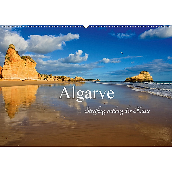 Algarve - Streifzug entlang der Küste (Wandkalender 2019 DIN A2 quer), Carina-Fotografie