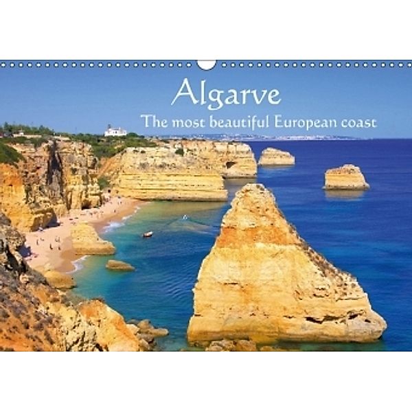 Algarve - The most beautiful European coast (Wall Calendar 2017 DIN A3 Landscape), LianeM