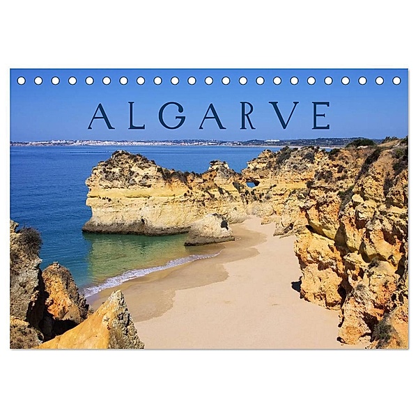 Algarve (Tischkalender 2024 DIN A5 quer), CALVENDO Monatskalender, LianeM