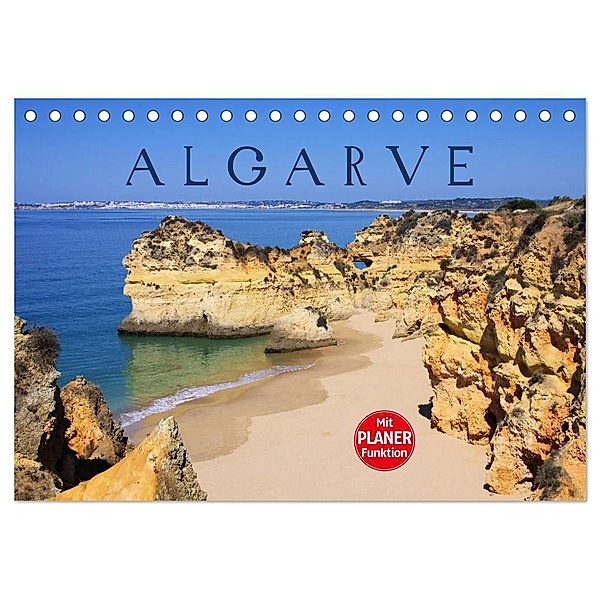 Algarve (Tischkalender 2024 DIN A5 quer), CALVENDO Monatskalender, LianeM
