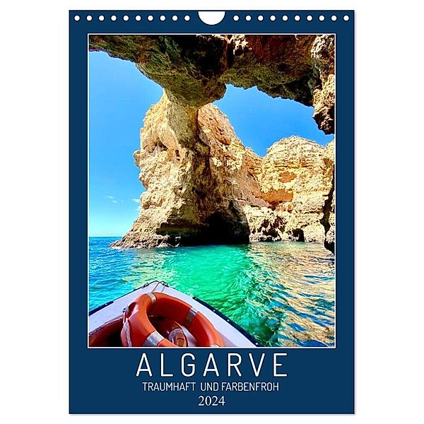 Algarve Traumhaft & farbenfroh (Wandkalender 2024 DIN A4 hoch), CALVENDO Monatskalender, Georgios Georgotas