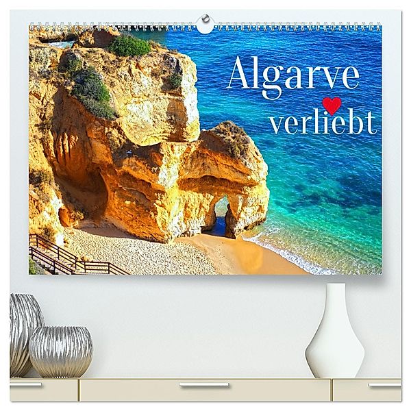 Algarve verliebt (hochwertiger Premium Wandkalender 2025 DIN A2 quer), Kunstdruck in Hochglanz, Calvendo, Marion Meyer - Stimmungsbilder1