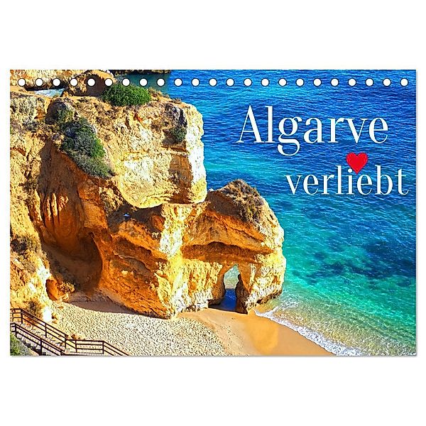 Algarve verliebt (Tischkalender 2025 DIN A5 quer), CALVENDO Monatskalender, Calvendo, Marion Meyer - Stimmungsbilder1
