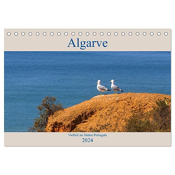 Algarve - Vielfalt im Süden Portugals (Tischkalender 2024 DIN A5 quer), CALVENDO Monatskalender, Werner Rebel - we're photography