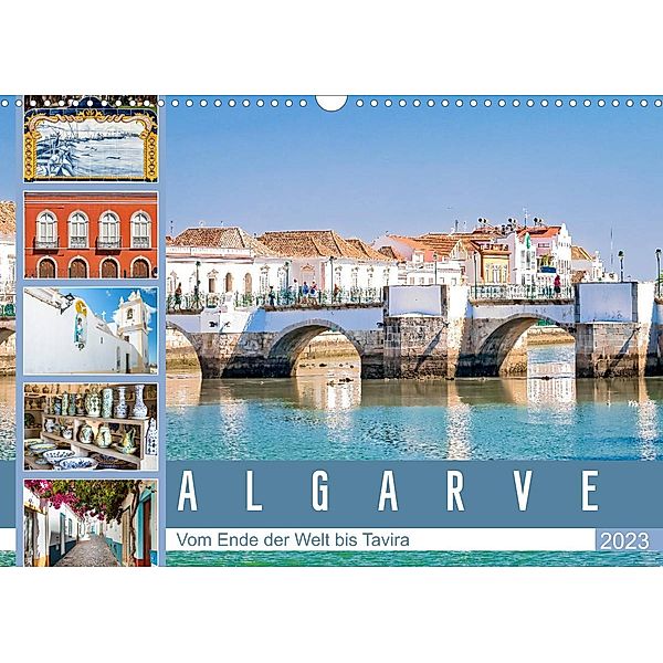 Algarve - Vom Ende der Welt bis Tavira (Wandkalender 2023 DIN A3 quer), Dieter Meyer