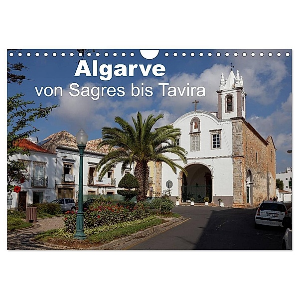 Algarve von Sagres bis Tavira (Wandkalender 2024 DIN A4 quer), CALVENDO Monatskalender, Willy Brüchle