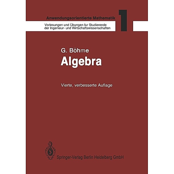 Algebra, Gert Böhme