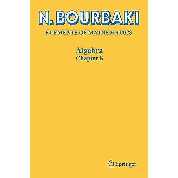 Algebra, N. Bourbaki